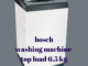 A Review: bosch washing machine top load 6.5 kg